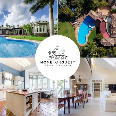 Maspalomas Golfside Luxury Villa Сан-Бартоломе Экстерьер фото