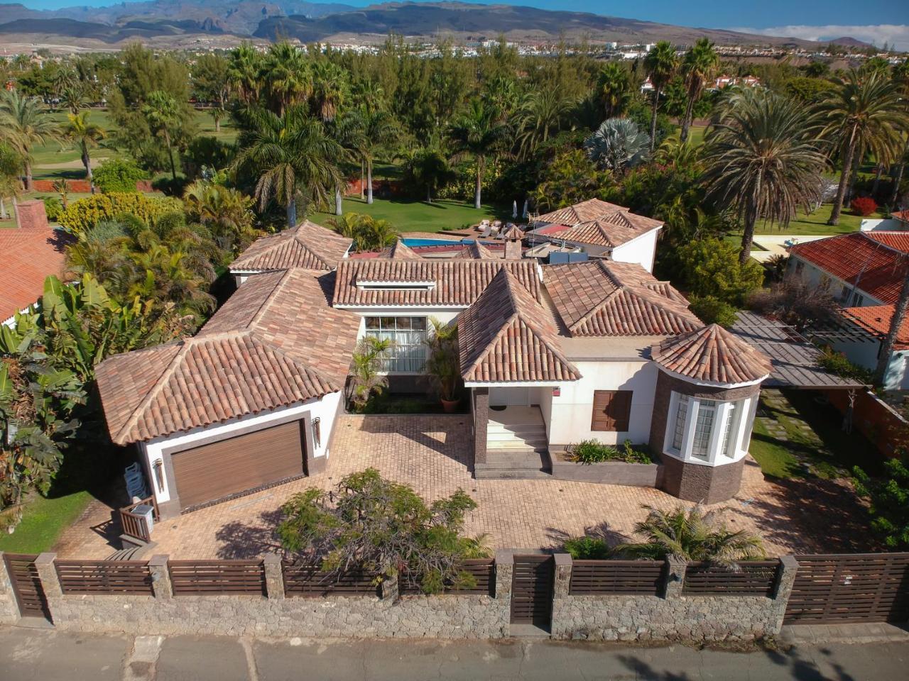 Maspalomas Golfside Luxury Villa Сан-Бартоломе Экстерьер фото