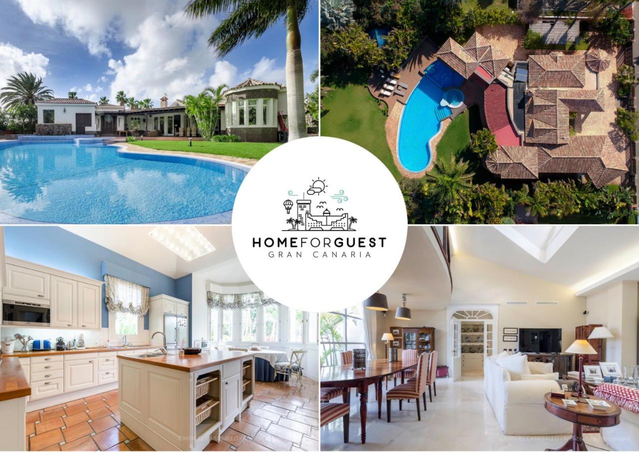 Maspalomas Golfside Luxury Villa Сан-Бартоломе Экстерьер фото